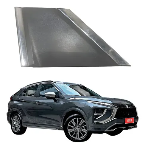 Aplique Externo Porta Dianteira Esquerda Eclipse Cross 2023 Preto