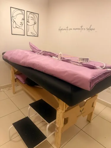 Colchão térmico com massageador