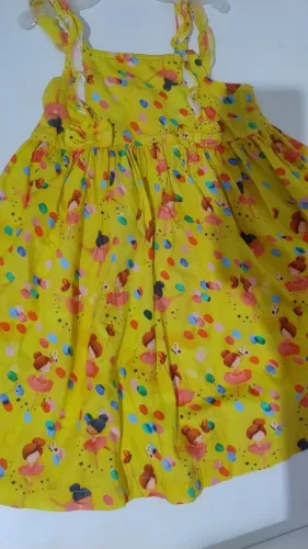 Vestido lindo, nunca usado, marca alfhabeto,veste 3/4 anos