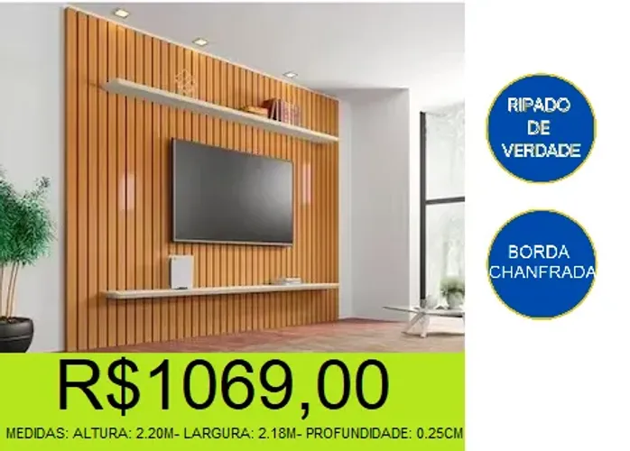 painel - ripado - compre hoje e receba em até 72 horas