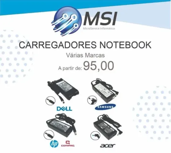 carregador notebook