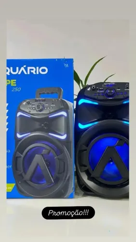 Caixa de som aquário