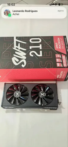 Placa de vídeo RX6600xt