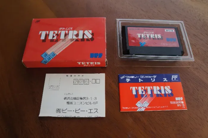 TETRIS - Jogo original para FAMICOM / NINTENDINHO / NES