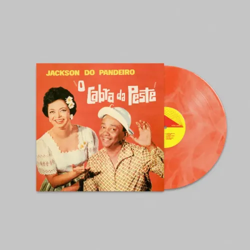 LP JACKSON DO PANDEIRO - O CABRA DA PESTE - EDIÇÃO TRES SELOS - GATEFOLD - DISCO LARANJA