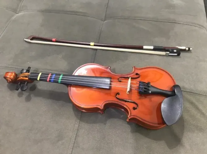 Violino Cecilio Importado 1/8 - Kit Completo para Iniciantes