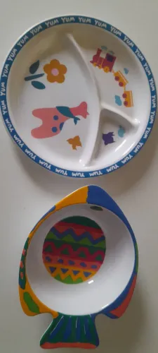 Prato e bowl para papinha - BEBÊ