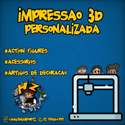 Impressão 3D personalizada