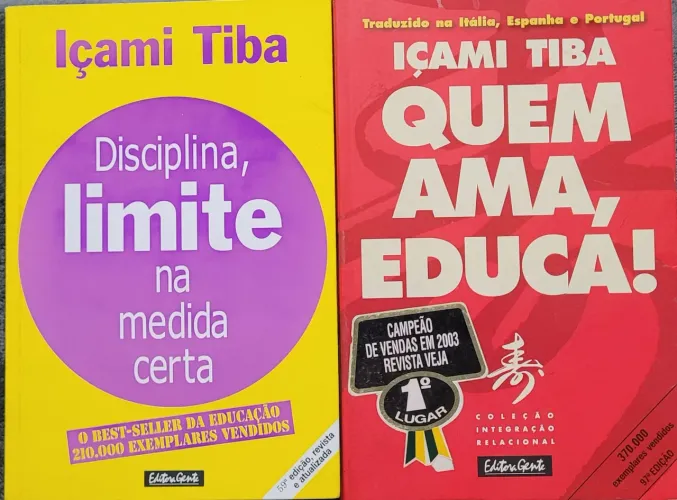 Livro Quem Ama Educa ( Içami Tiba) 50 cada