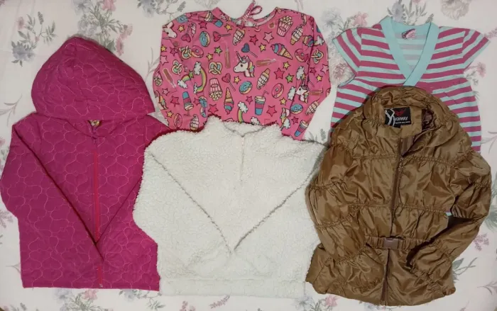 Kit 5 peças Tamanho 8 anos