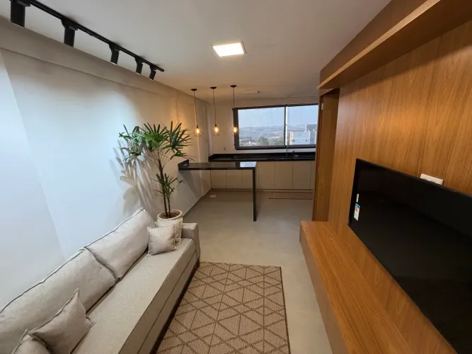 Aluguel Apart Granado imobiliado em frente a Unievangelica