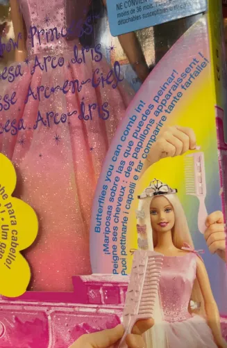 Barbie Rainbow princess 1997 - princesa arco-íris lacrada