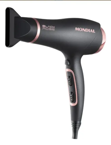 Secador Mondial Black Rose