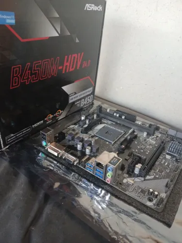 Placa Mãe B450M-HDV R4.0 Asrock