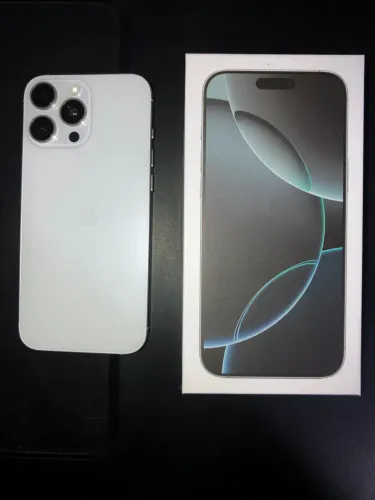 IPHONE 16 PRO MAX 256 GB BRANCO 