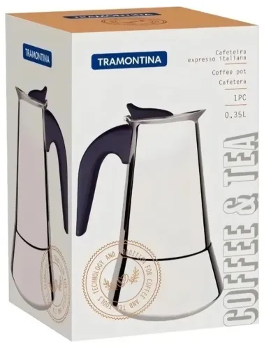 Cafeteira Italiana de inox Tramontina