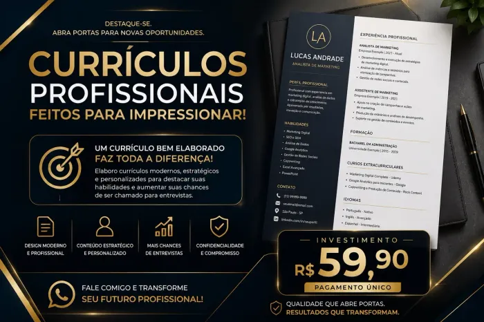 Currículos Profissionais 