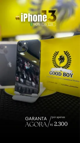 IPHONE 13 128GB TODO ORIGINAL 90 DIAS DE GARANTIA.