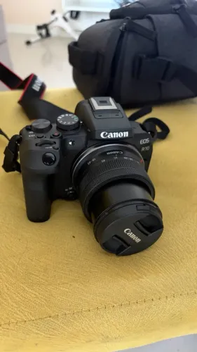 CANON R10 NOVA + SDCARD SDXC 256GB + BOLSA