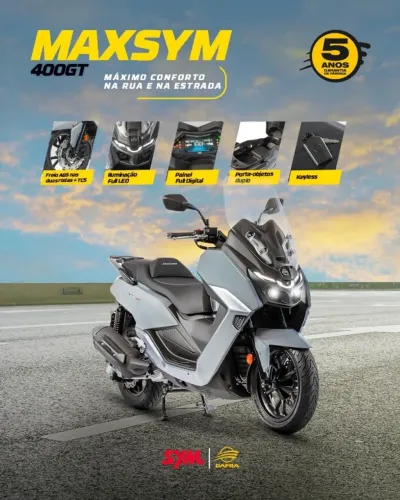 Dafra SYM FEIRÃO de motos 0KM - entrada de 1 real + 48x
