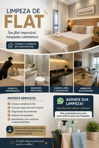 Limpeza de flat