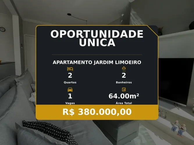Apartamento no Jardim Limoeiro: Ideal para quem busca qualidade de vida!
