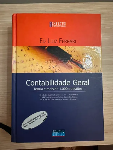 Contabilidade Geral: Teoria e mais de 1.000 questões, de Ed Luiz Ferrari