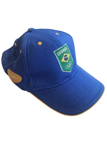 Boné Brasil olimpiadas 2016 oficial unissex selecao futebol