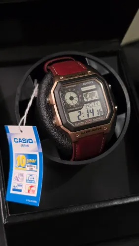 Casio Royale 007 edição pulseira de couro