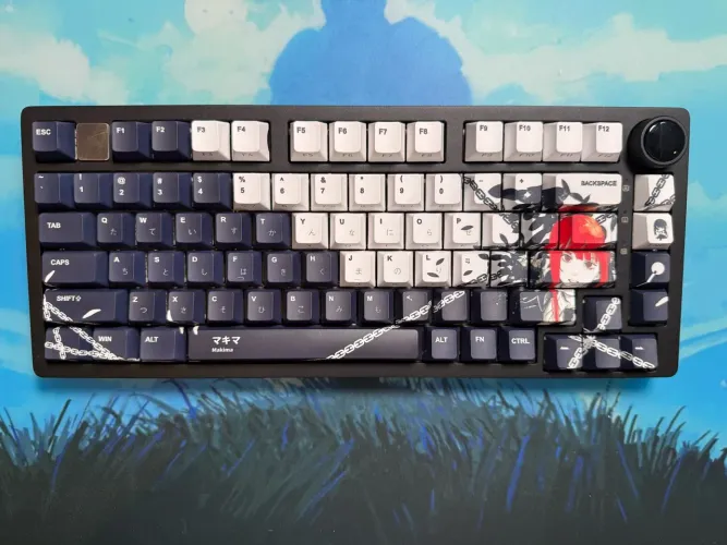 (NOVO) Teclado Mecânico HI75c PRO + Keycaps Makima