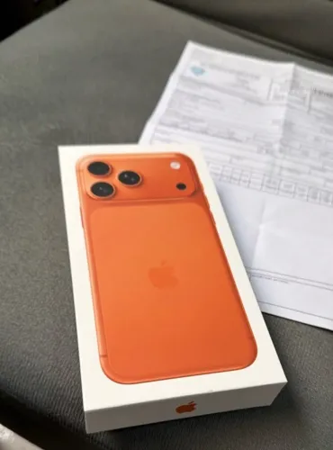 Iphone 17 pro max Laranja Cósmico 256GB