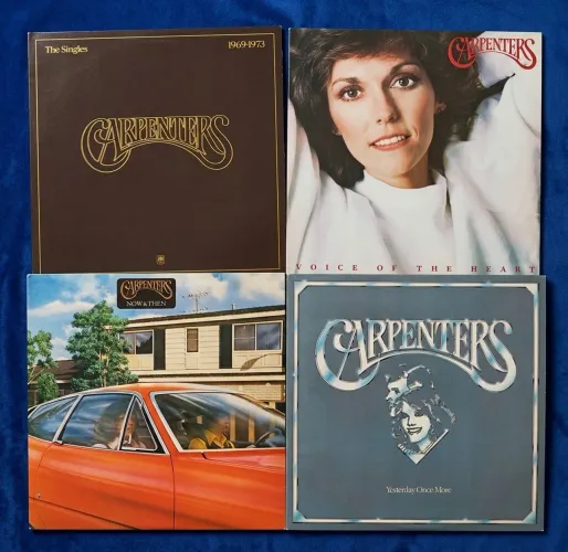 LPs Vinil - Carpenters (Lote com 5 discos)