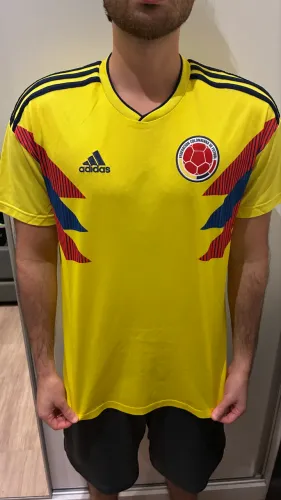 Camiseta Oficial Seleção da Colômbia Adidas Climalite Original Tam. L