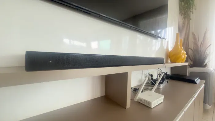 Soundbar Samsung novíssima oportunidade som de cinema