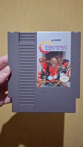 Cartucho CONTRA original - nintendo 72 pinos