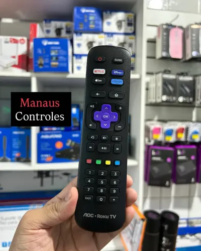 Controle Aoc Roku - Philco Roku - Semp Roku Original ( Promoção )