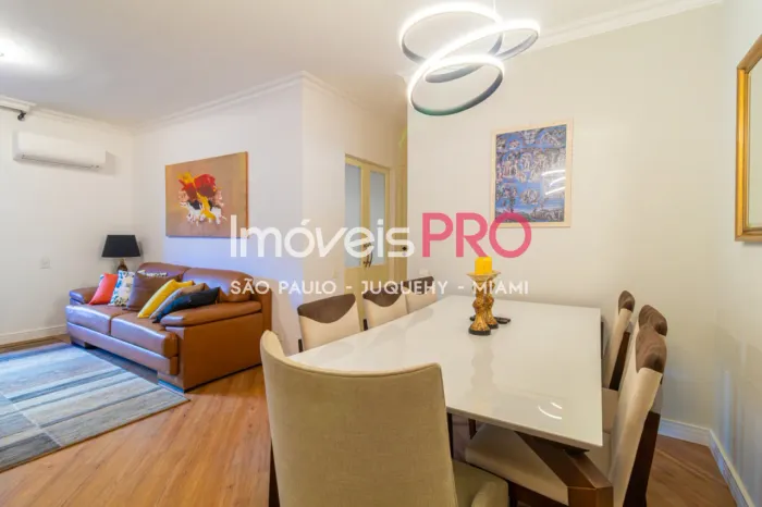 Apartamento para locação com 98m² em Moema - São Paulo.