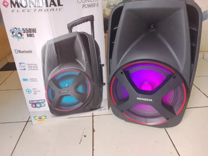 Vendo caixa de som mondial nova