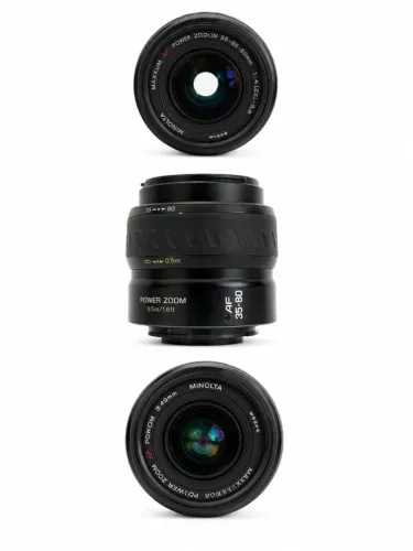 Lente Minolta Maxxum 35-80mm F/4-5.6 Power Zoom Sony A Mount