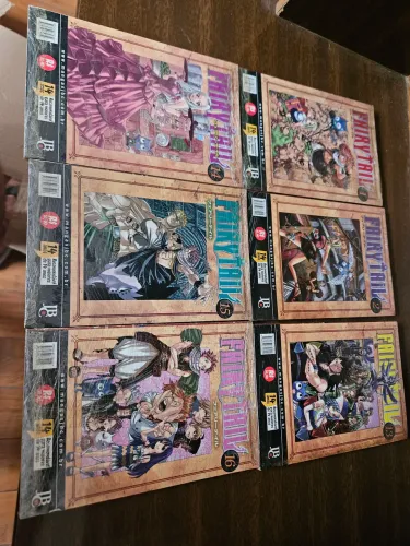 Fairy Tail ? Lote com 6 Mangás | Vol. 1, 2, 13, 14, 15 e 16