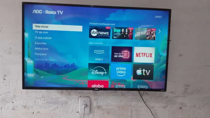 Vendo smart tv AOC 43 polegadas