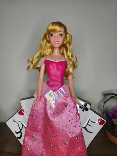 Boneca Princesa Aurora Disney Sparkle
