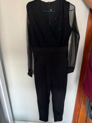 Macacão Preto tamanho G