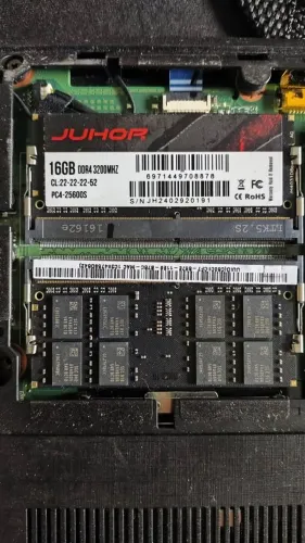 kit 32GB (2x16) de Memória DDR4 de notebook Juhor 3200mhz