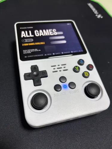 Videogame Console Portátil R36S Branco