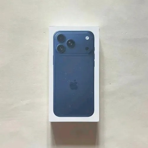 Iphone 17 pro max novo 256gb cor blue