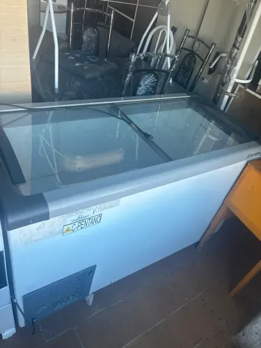 Freezer horizontal metal frio