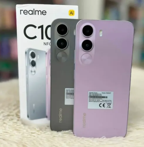 Lançamento (Realme) C100i NFC 128/4 Cinza