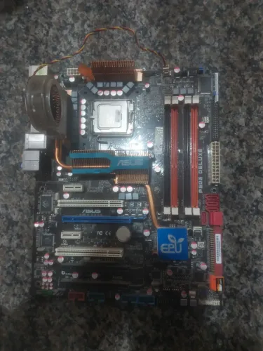 ? ASUS P5Q3 DELUXE + Core 2 Quad | Placa-Mãe TOP LGA 775 DDR3 RARA ?