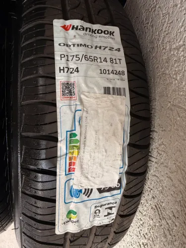 Vendo 02 pneus hankook novos